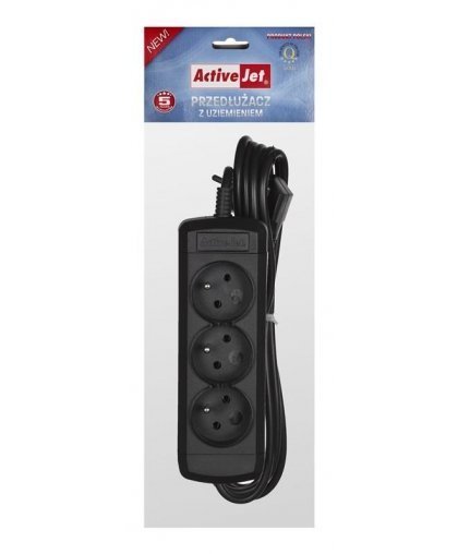 Activejet 3GNU - 3M - C maitinimo juosta su laidu – 4