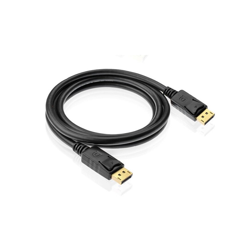 SBOX DP-DP-2 DisplayPort kabelis 2 m Melns