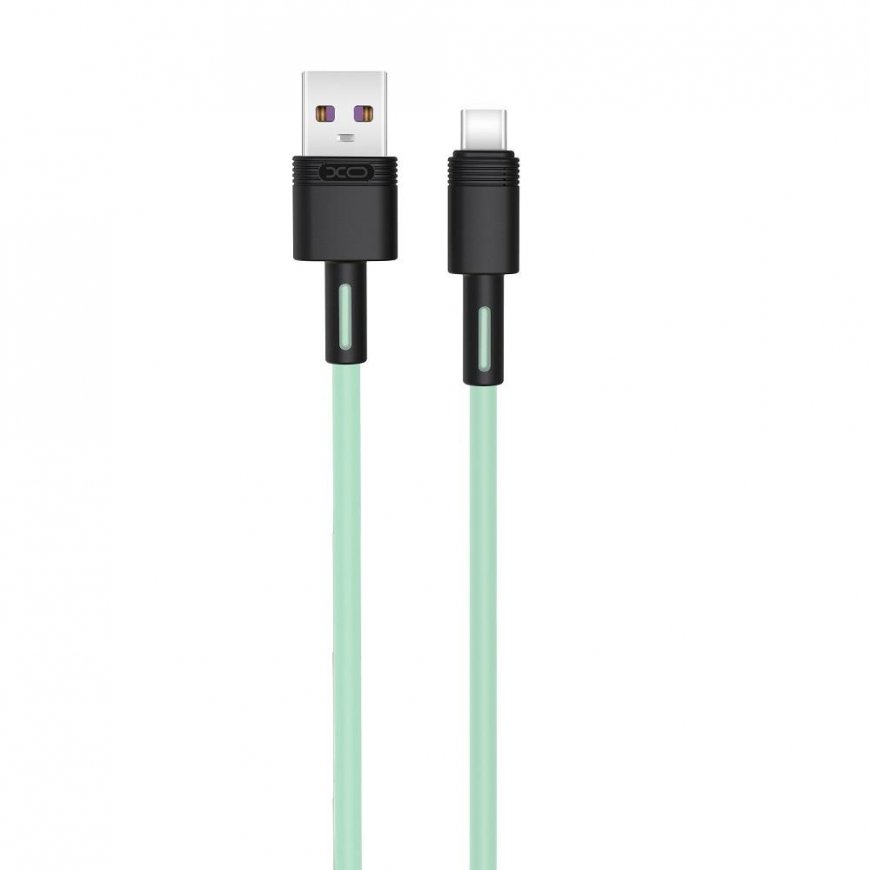 XO cable NB-Q166 USB - USB-C 1,0 m 5A black – 2