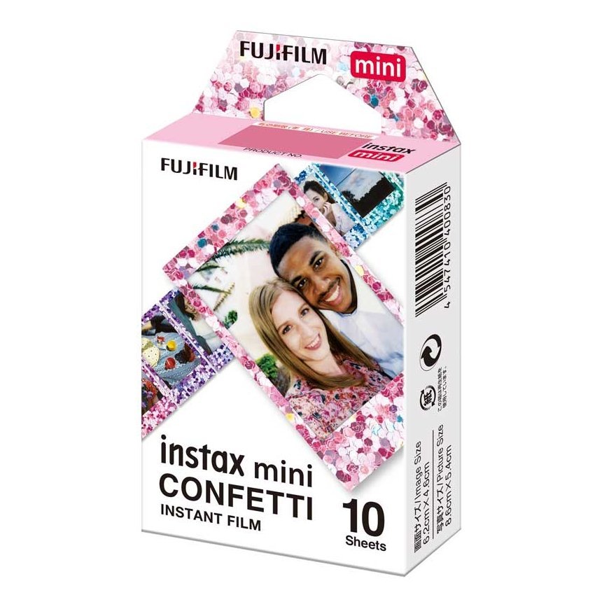 Fujifilm mini Confetti tūlītējas attīstīšanas filma