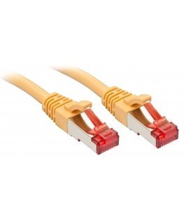 Lindy RJ-45 Cat.6 S/FTP 15m сетевой кабель Желтый Cat6 S/FTP (S-STP)