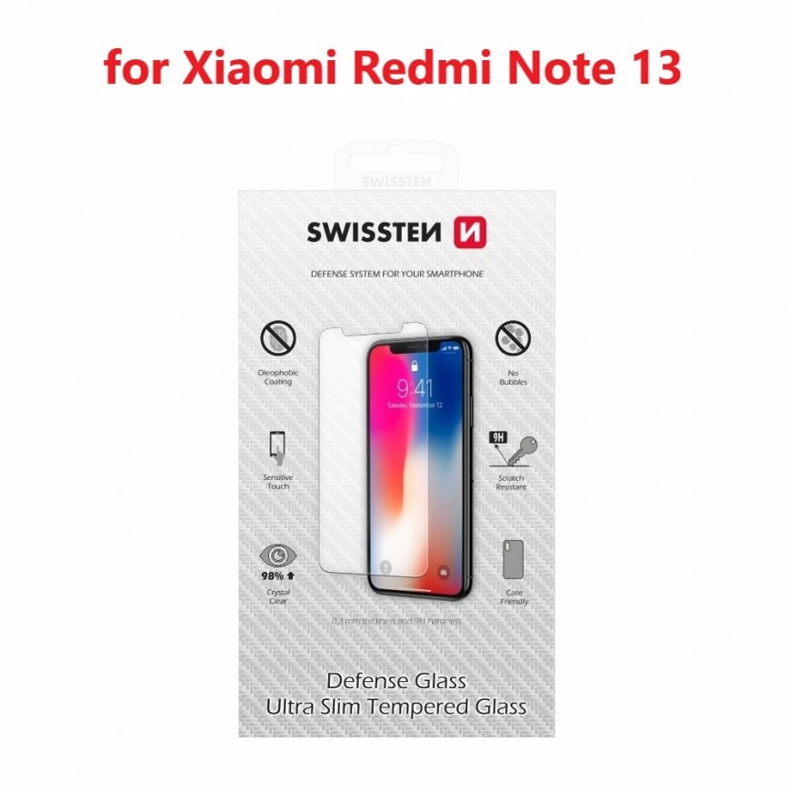 Swissten Ultra Slim Tempered Glass Premium