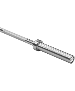 Straight Olympic bar with bearings, Olympic barbell with bearings 150cm 12.5kg REBEL ACTIVE