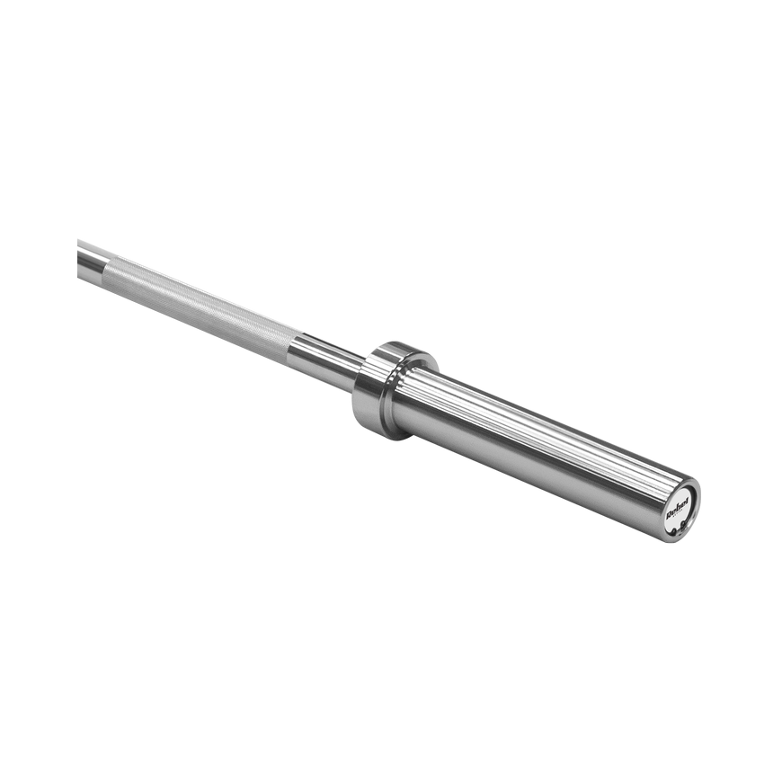 Straight Olympic bar with bearings, Olympic barbell with bearings 150cm 12.5kg REBEL ACTIVE