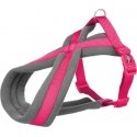 TRIXIE Premium touring petnešos, S-M 40-70cm/20mm, fuksija TRIXIE Premium touring petnešos, S-M 40-70cm/20mm, fuksija