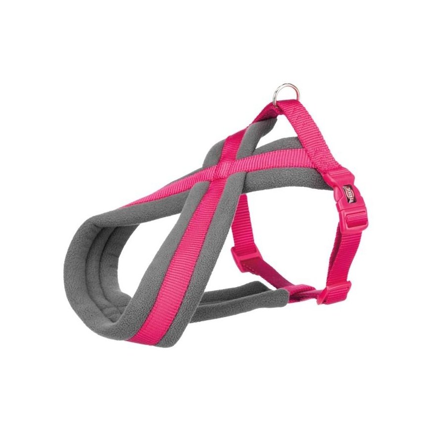 TRIXIE Premium touring braces, SM 40-70cm/20mm, fuchsia – 2