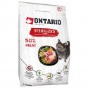 Dry cat food - Ontario Cat Sterilised Lamb, 400 gr