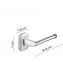 Toilet paper holder Gedy Everest EV2413 Toilet paper holder Gedy Everest EV2413