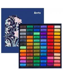 Minkštų pastelių rinkinys ARRTX, 72 spalvų