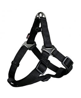 TRIXIE Premium One Touch braces, L 65-80cm/25mm, black