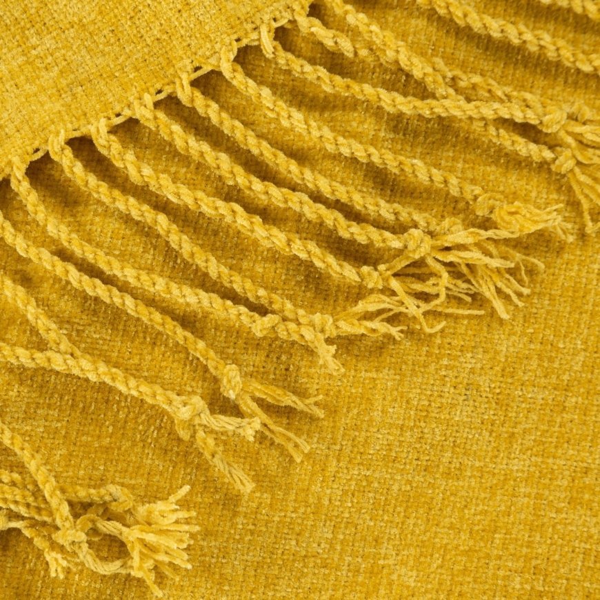 Eurofirany BLINK 28 throw blanket 130 x 170 cm Yellow – 4