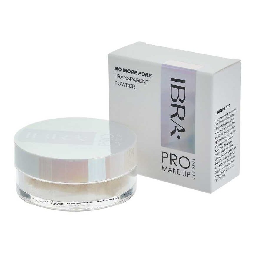 Ibra No More Pore sypki puder transparentny 5g