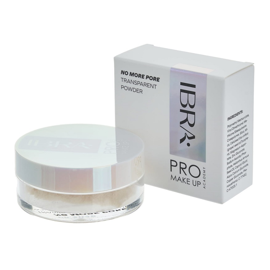 Ibra No More Pore sypki puder transparentny 5g – 2