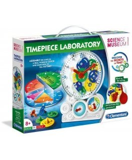 Clementoni, Clock How Is Work, Construction Set, 61763, Unisex, 8+ Years
