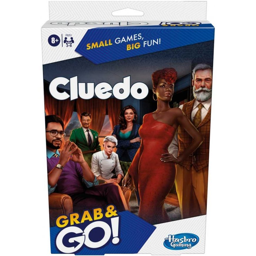 Hasbro Grab&Go Clue Travel Game
