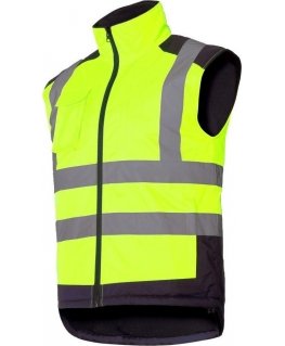 Lahti Pro Warning Reversible Vest, Yellow, "2XL", CE, LAHTI