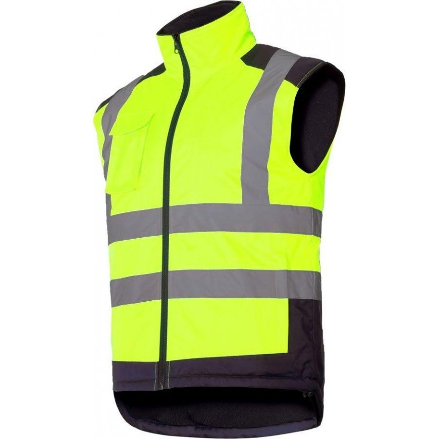 Lahti Pro Įspėjamoji dvipusė liemenė, Geltona, "2XL", CE, LAHTI