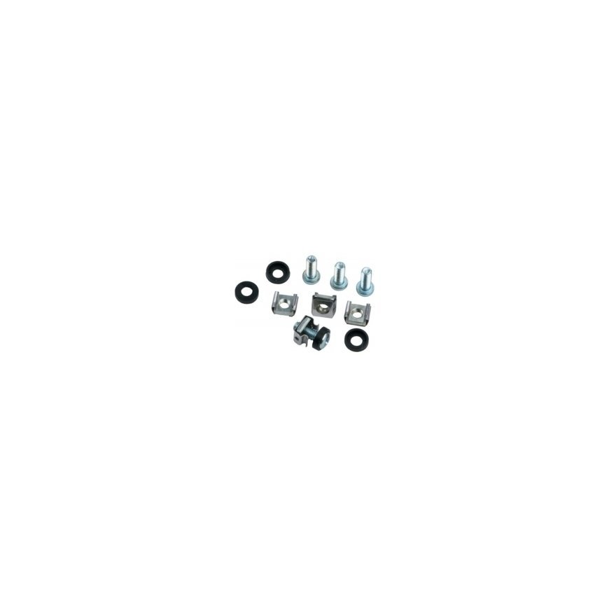 Triton Set M6 50 screws, washers, captive nuts Hõbe