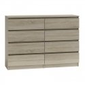 Topeshop M8 140 SONOMA kumode Topeshop M8 140 SONOMA kumode