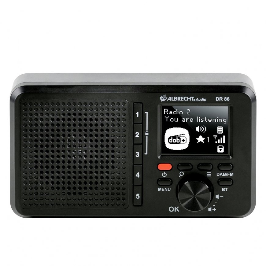 Albrecht DR 86 Personaalne Digitaalne Must – 2
