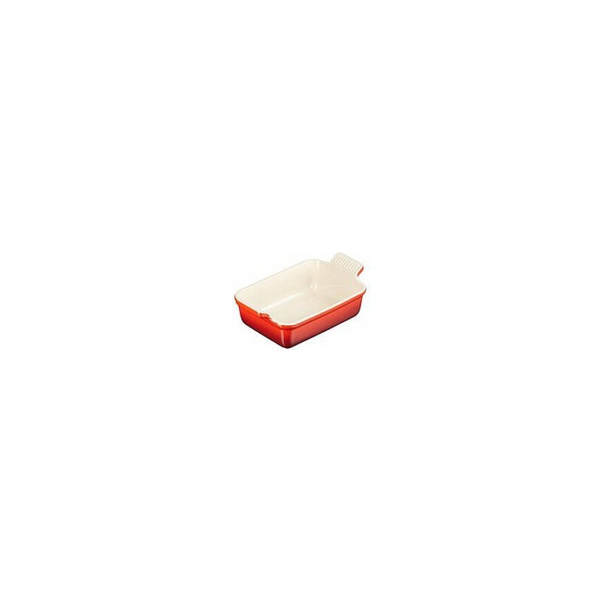 Le Creuset Rectangular Heritage Stoneware 19x14cm | 1,1L orange – 2