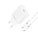 XO wall charger CE15 PD 20W 1x USB-C white XO wall charger CE15 PD 20W 1x USB-C white