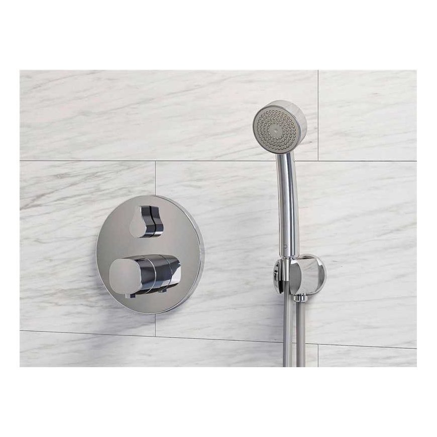 Concealed thermostatic shower system Oras BlueBox 2090 – 3