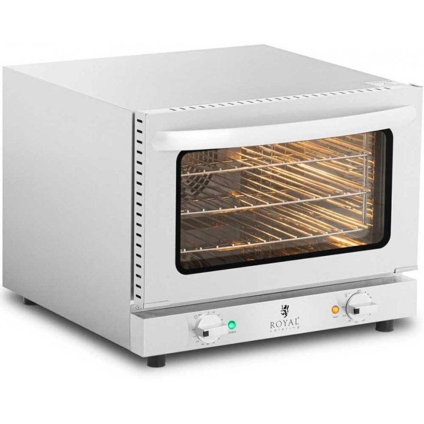 Royal Catering Convection oven, 3-level oven, Steel, 2150 W – 2