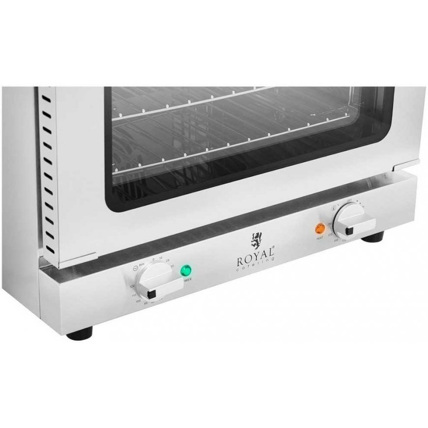 Royal Catering Konvekcinė orkaitė, 3 lygių orkaitė, Plieninė, 2150 W – 3