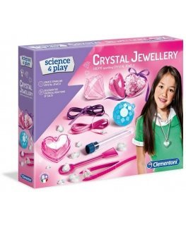Clementoni, Science & Play, Crystal Jewels, For Girls, 8+ metai