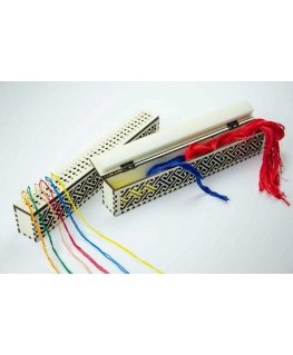 BOBKOV DENIS FOP, reg. No. 2893417695 Needle holder on a wooden base. Ivory, 60 holes OG-006