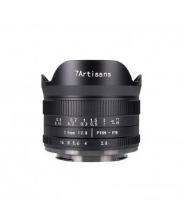 7Artisans 7.5mm F2.8 Mark II MILC Black