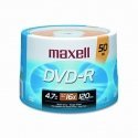 Maxell DVD-R 4.7GB 16x Spindle 50pk 4,7 GB 50 vnt Maxell DVD-R 4.7GB 16x Spindle 50pk 4,7 GB 50 vnt