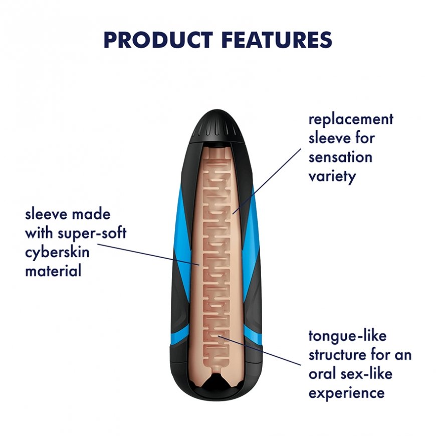 Satisfyer Lusty Tongues Taskumasturbaator Termoplast-elastomeer (TPE) – 3