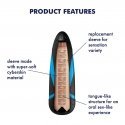 Satisfyer Lusty Tongues Taskumasturbaattori Kestomuovinen elastomeeri Satisfyer Lusty Tongues Taskumasturbaattori Kestomuovinen elastomeeri