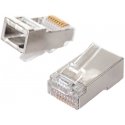 Spacetronik RJ45 direct cat5e FTP plug PT-RJ455FT-0 100 pcs. Spacetronik RJ45 direct cat5e FTP plug PT-RJ455FT-0 100 pcs.