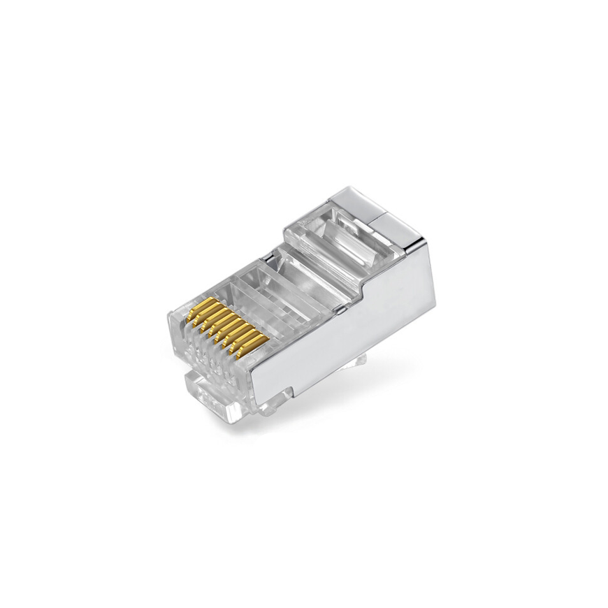 Spacetronik RJ45 direct cat5e FTP plug PT-RJ455FT-0 100 pcs. – 5