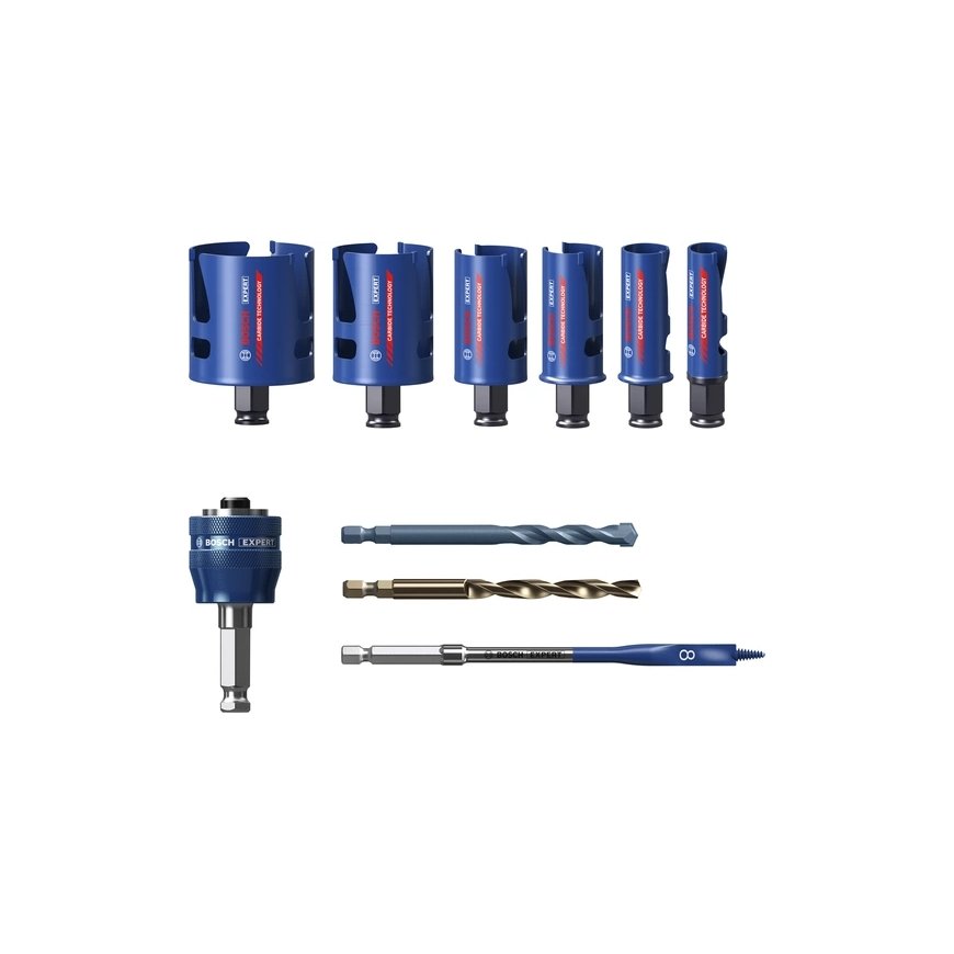 Bosch EXPERT CONSTRUCTION MATERIAL drill hole saw 6 pc(s)