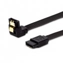 Savio GAK-04 Kabel SATA III 30cm, oplot czarny, ktowy, zote zatrzaski кабель SATA 0,3 m SATA 7-pin 2 Savio GAK-04 Kabel SATA III 30cm, oplot czarny, ktowy, zote zatrzaski кабель SATA 0,3 m SATA 7-pin 2