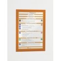 Durable DURAFRAME A4 magnetic frame Orange Durable DURAFRAME A4 magnetic frame Orange