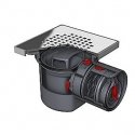ACO Junior basement drain with cover - 110mm. with 2 flaps and stainless grate ACO Junior basement drain with cover - 110mm. with 2 flaps and stainless grate