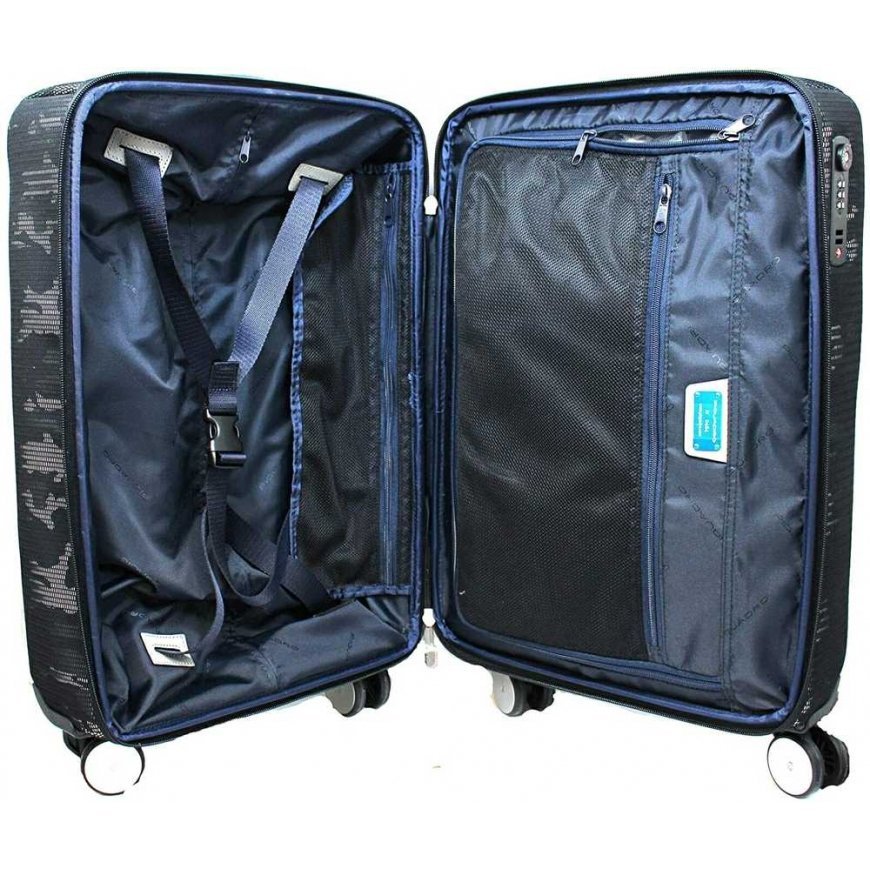 Travel Piquadro, Four-Wheel, Cabin Trolley, bv4444brbm, 12 x 9.5 x 1.5 cm – 2