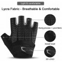Rockbros Cycling gloves with gel inserts, size XXL, gray color Rockbros Cycling gloves with gel inserts, size XXL, gray color