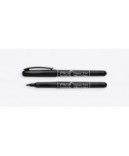 Pica-Marker 534/46 ūdensnoturīgais marķieris Smalks / Ložu uzgalis Melns 1 pcs