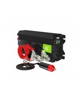 Green Cell INVGC04 strāvas adapteris & pārveidotājs Auto Melns