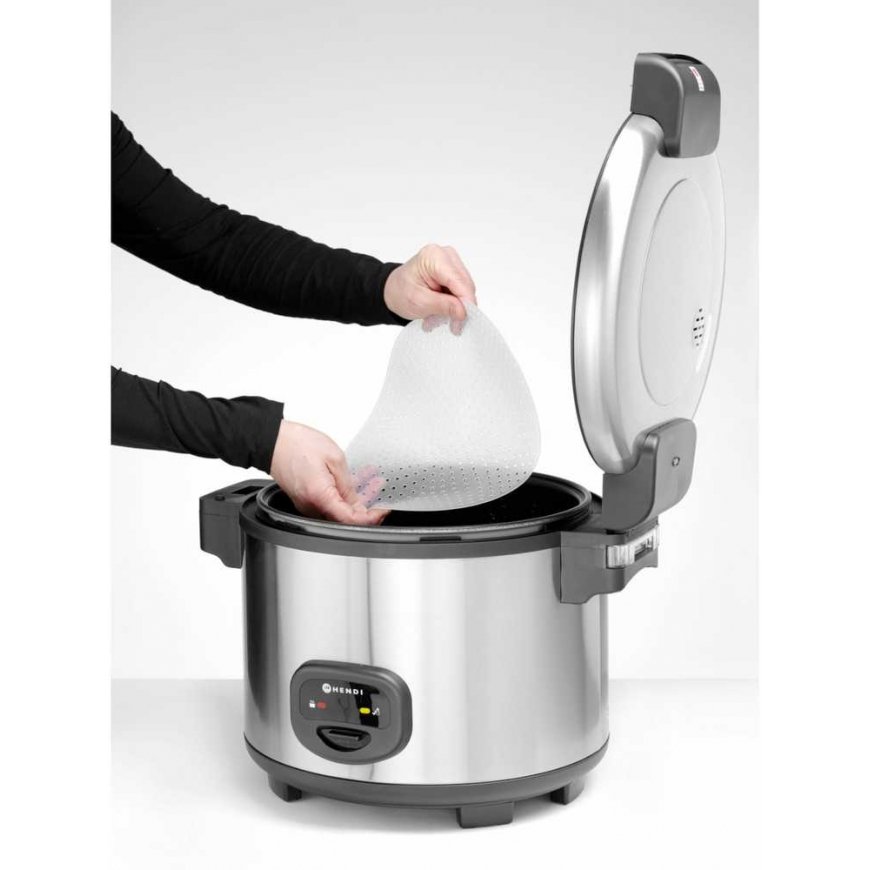Electric pot device for cooking rice 5.4L 1950W - Hendi 240403 – 4