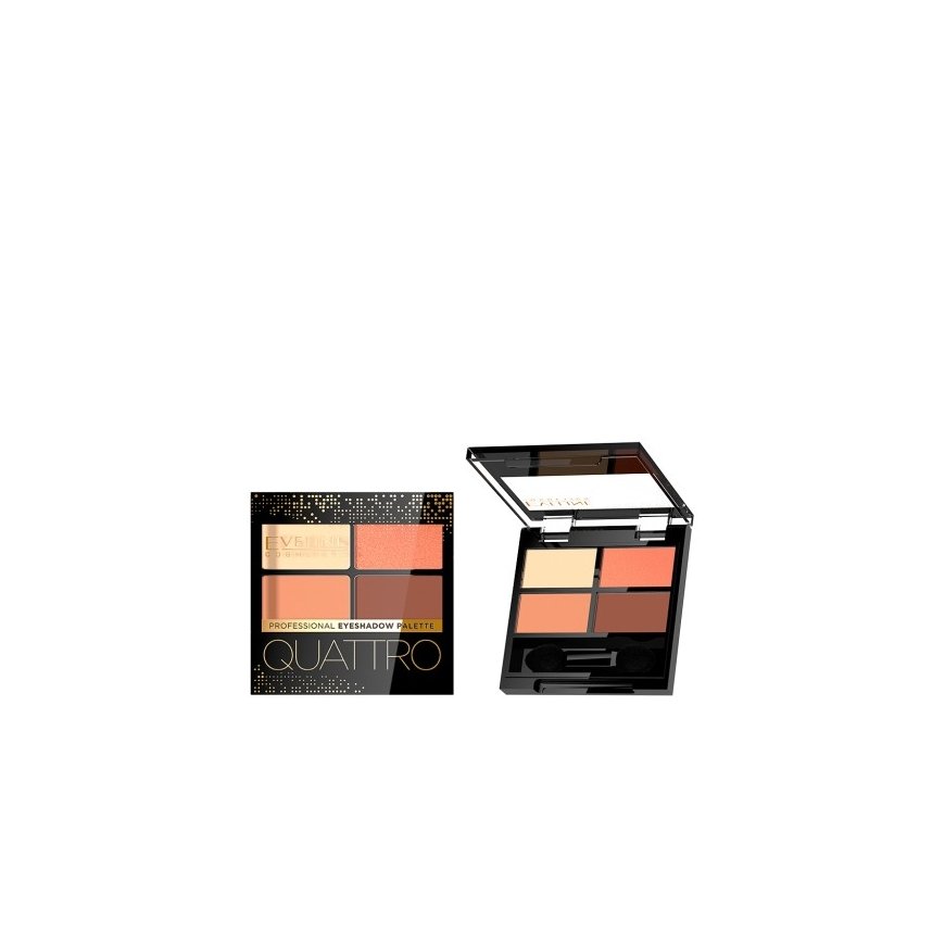 Eveline Quattro Professional Eyeshadow Palette Eyeshadow Palette