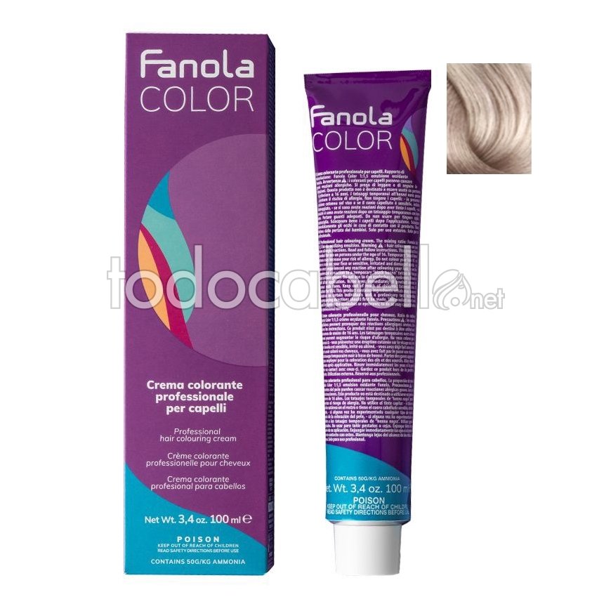 Fanola Colouring Cream professional permanent hair colour 12.7 1