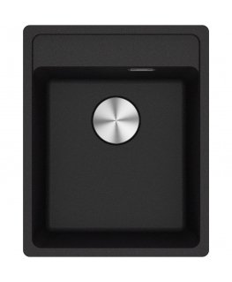 Granite sink Franke Maris, MRG 610-37 A, Onyx, manual valve