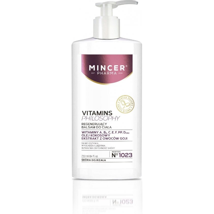 Body balm Mincer Pharma Vitamins Philosophy No. 1023, 250 ml